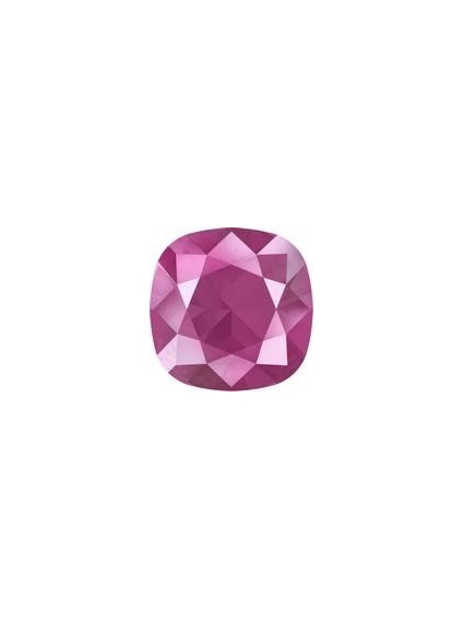 Cabochon carré 10mm cr peony pink 2