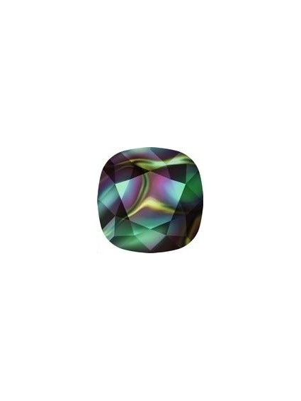 Cabochon carré 10mm crystal rainbow 2