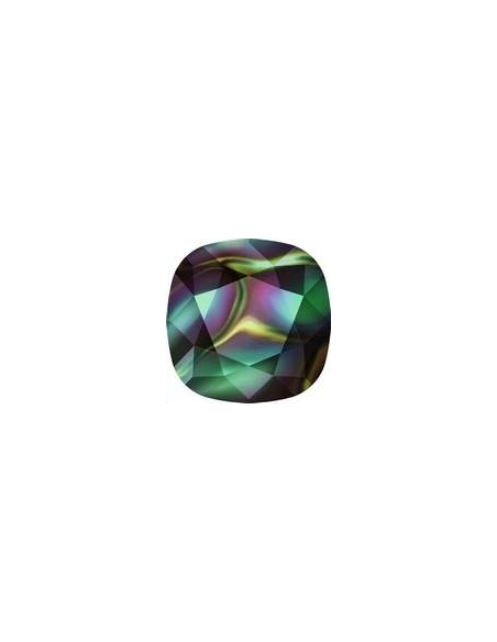 Cabochon carré 10mm crystal rainbow  Cabochons carré 10mm (4470)- 1 Cabochon carré 10mm crystal rainbow  Cabochons carré 10mm (4470)- 1