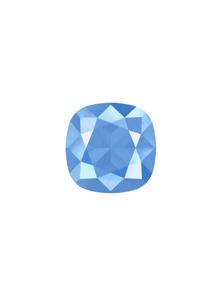 Cabochon carré 10mm cr summer blue   Cabochons carré 10mm (4470)- 2