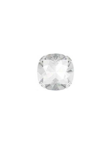 Cabochon carré 10mm crystal   Cabochons carré 10mm (4470)- 1 Cabochon carré 10mm crystal   Cabochons carré 10mm (4470)- 1