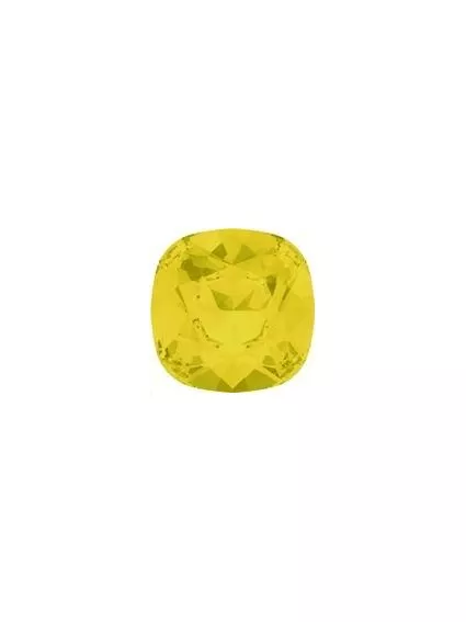 Cabochon carré 10mm yellow opal  2