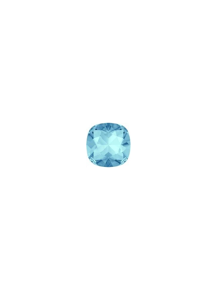 Cabochon 12mm aquamarine F  Cabochons carré 12mm (4470)- 1
