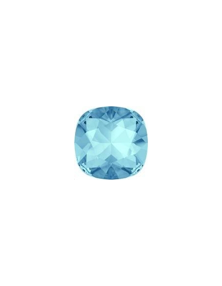 Cabochon 12mm aquamarine F  Cabochons carré 12mm (4470)- 1