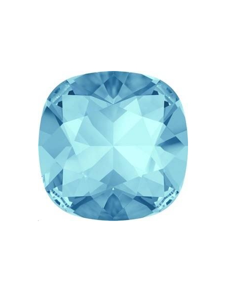 Cabochon 12mm aquamarine F  Cabochons carré 12mm (4470)- 2