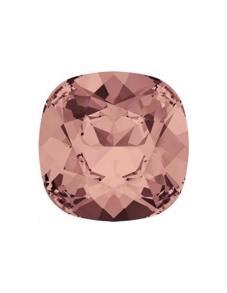 Cabochon 12mm blush rose F  Cabochons carré 12mm (4470)- 2 Cabochon 12mm blush rose F  Cabochons carré 12mm (4470)- 2