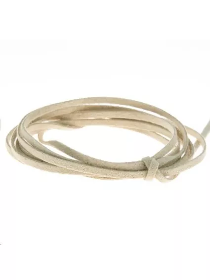 Suédine 2mm beige  Suédine 2mm- 1