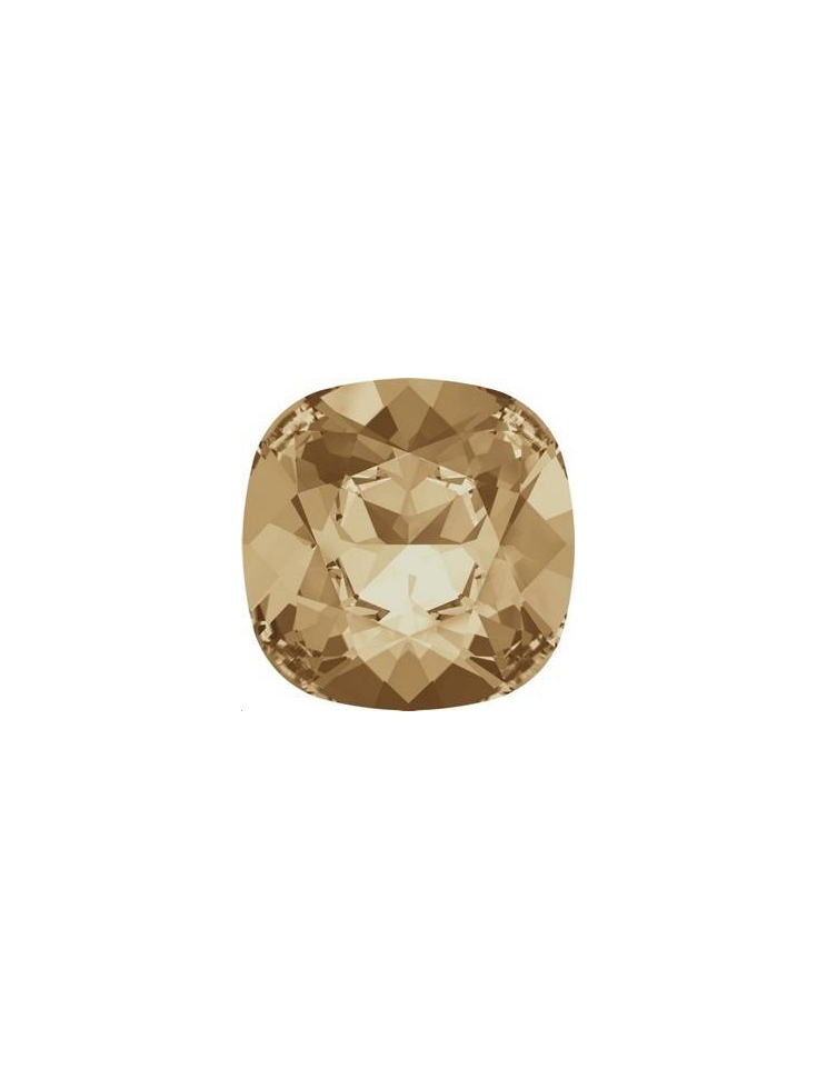 Cabochon 12mm cr. golden shadow F  Cabochons carré 12mm (4470)- 2