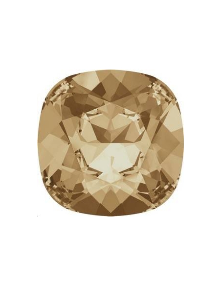 Cabochon 12mm cr. golden shadow F  Cabochons carré 12mm (4470)- 2 Cabochon 12mm cr. golden shadow F  Cabochons carré 12mm (4470)- 2