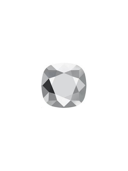 Cabochon 12mm crystal L. chrome F 2