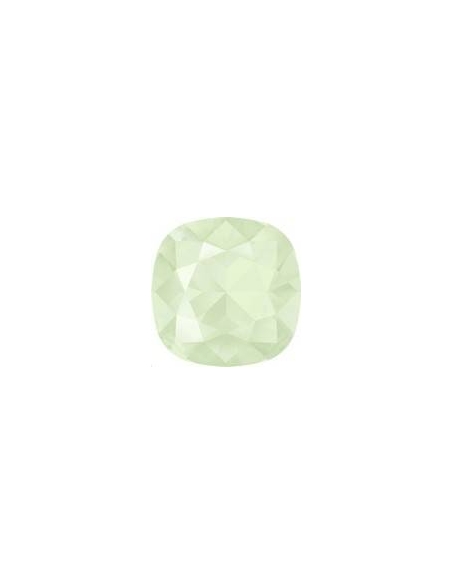 Cabochon 12mm cr powder green F  Cabochons carré 12mm (4470)- 1