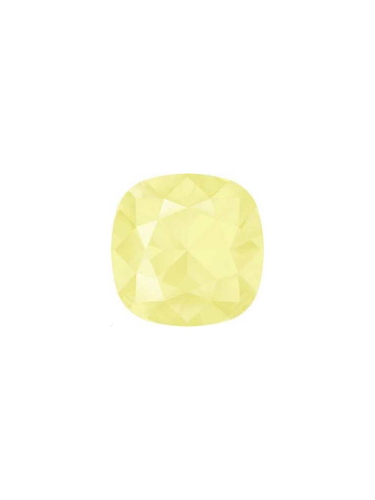 Cabochon 12mm cr powder yellow F  Cabochons carré 12mm (4470)- 2