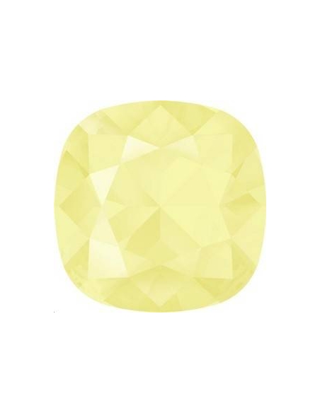 Cabochon 12mm cr powder yellow F  Cabochons carré 12mm (4470)- 2