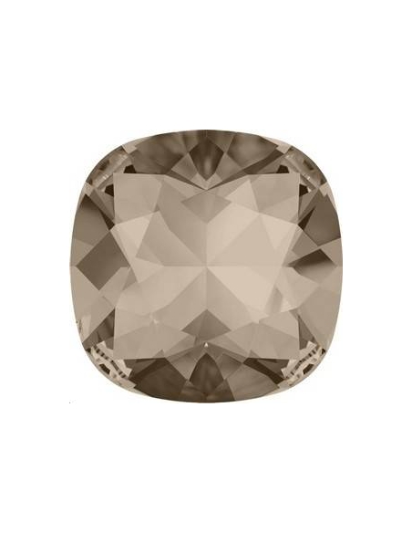 cabochon 12mm greige F  Cabochons carré 12mm (4470)- 2 cabochon 12mm greige F  Cabochons carré 12mm (4470)- 2