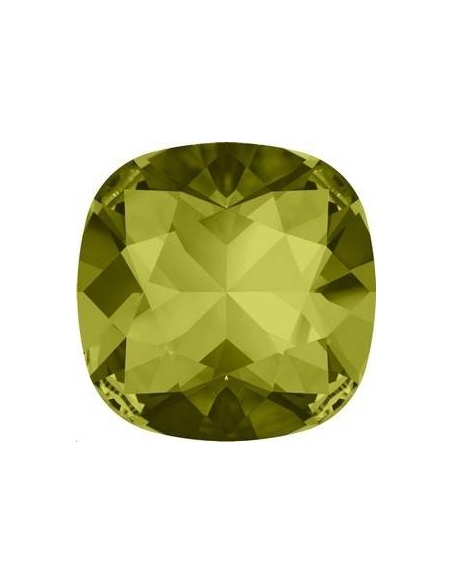 Cabochon 12mm Khaki F  Cabochons carré 12mm (4470)- 2 Cabochon 12mm Khaki F  Cabochons carré 12mm (4470)- 2