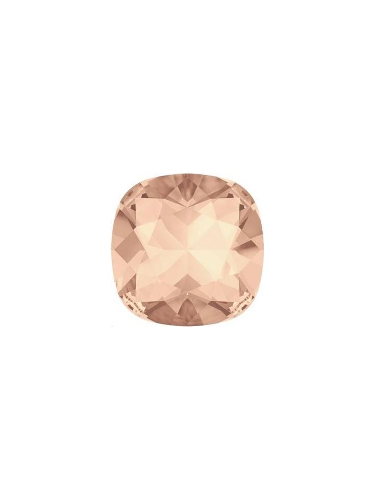 Cabochon 12mm L. peach F  Cabochons carré 12mm (4470)- 2