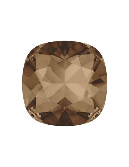 Cabochon12mm L. smoked topaz F  Cabochons carré 12mm (4470)- 2 Cabochon12mm L. smoked topaz F  Cabochons carré 12mm (4470)- 2