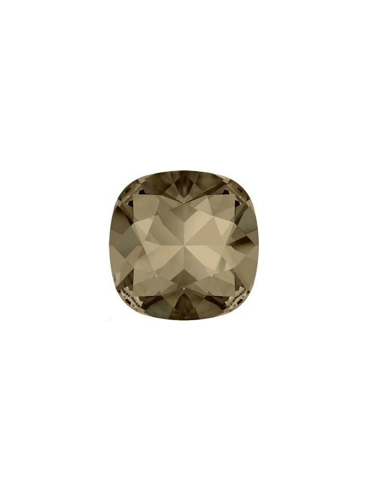 Cabochon 12mm smoky quartz F  Cabochons carré 12mm (4470)- 2