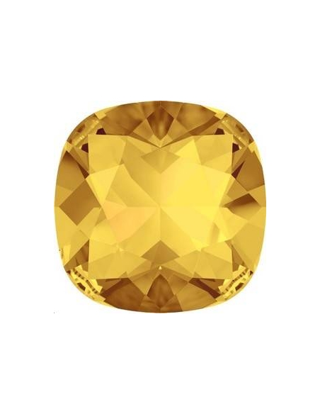 cabochon 12mm sunflower F  Cabochons carré 12mm (4470)- 2