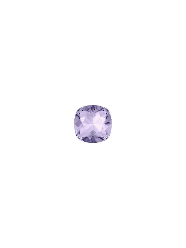 Cabochon 12mm violet F  Cabochons carré 12mm (4470)- 1
