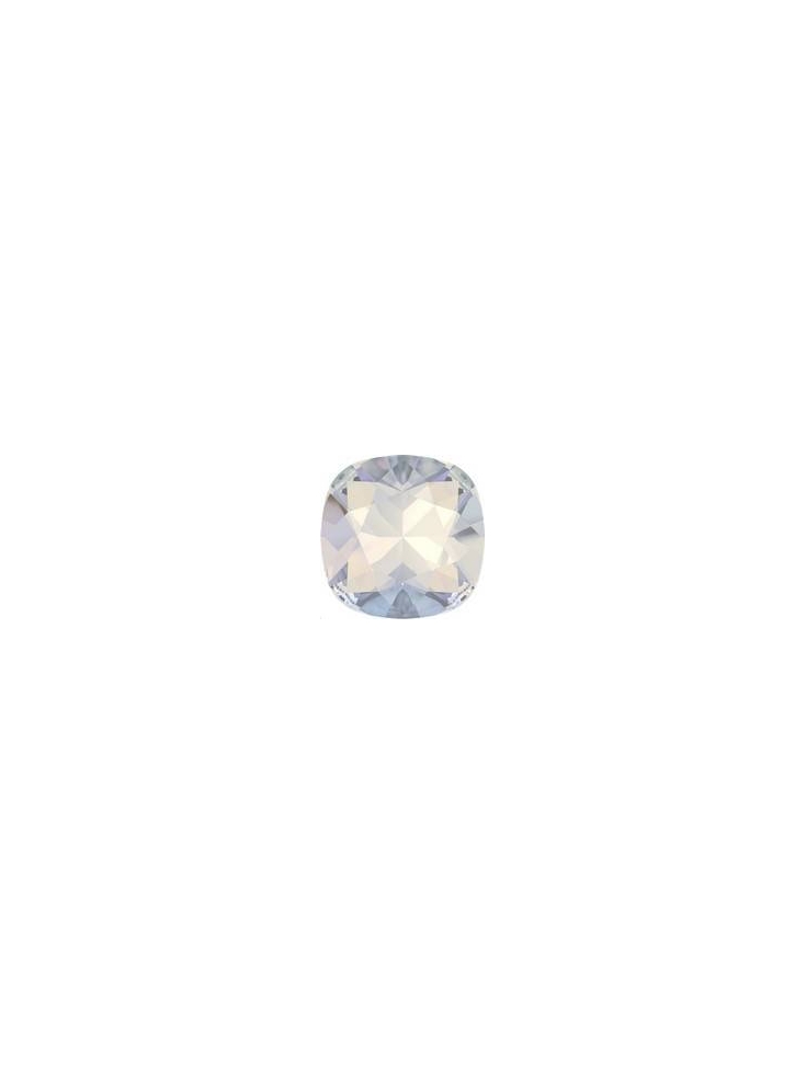 Cabochon 12mm white opal F  Cabochons carré 12mm (4470)- 1