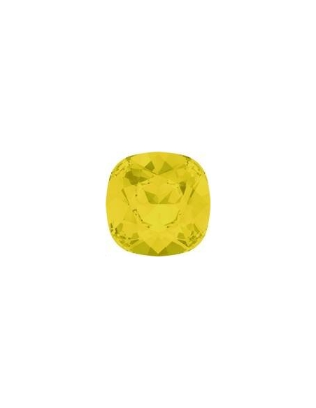 Cabochon 12mm yellow opal F  Cabochons carré 12mm (4470)- 1