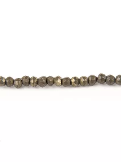 Pyrite rondelle facettes 2,5-3,5mm  Les lots de rondes facettes 2 à 8mm- 1