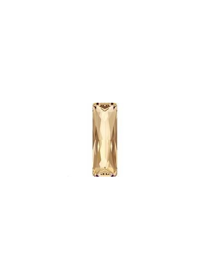 Baguette 21x7mm Cr. golden shadow F 2