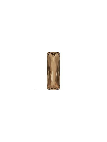 Baguette 21x7mm L.smoked topaz F 2