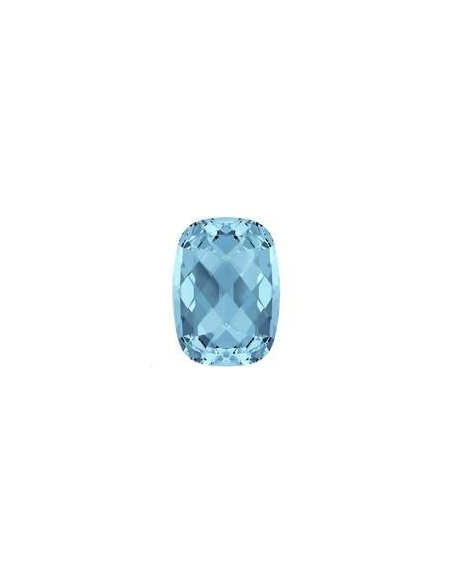 Cabochon 14X10mm Aquamarine uf  Classical baguette - 1