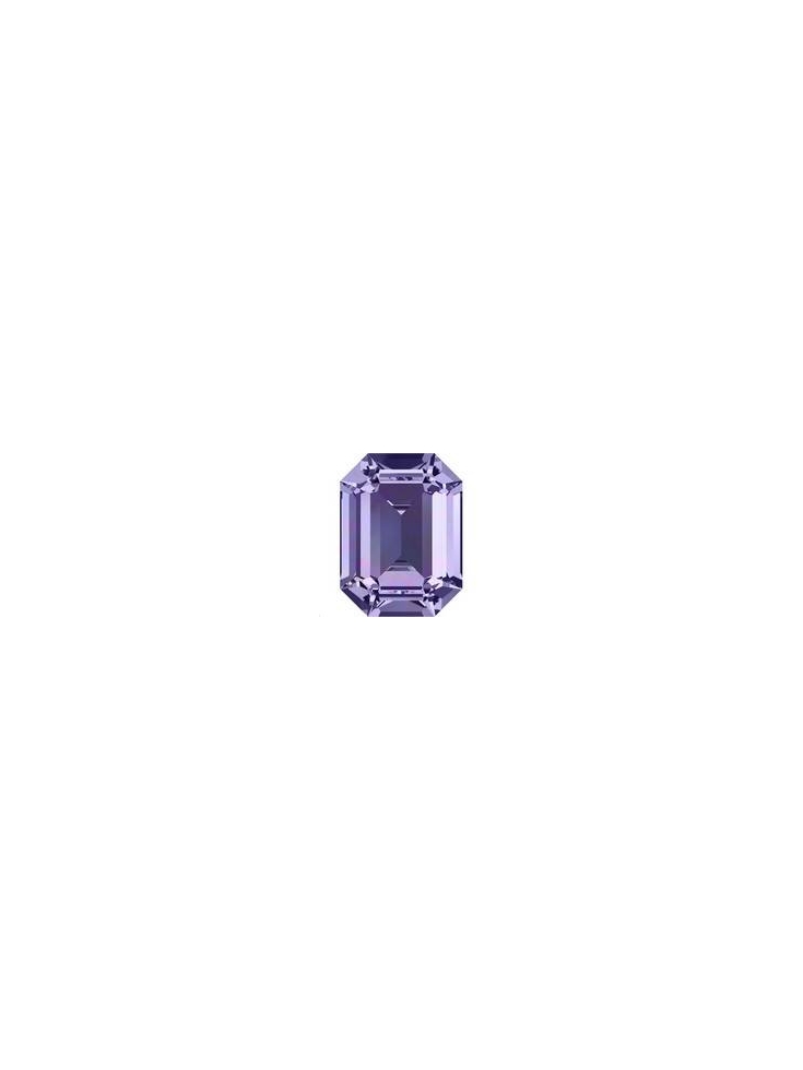 Cabochon14X10mm Tanzanite foiled  Octogone 14x10mm (4610)- 1