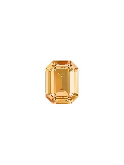 Cabochon 14X10mm Topaz foiled 2
