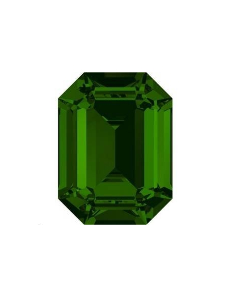 Cabochon 14X10mm Turmaline foiled  Octogone 14x10mm (4610)- 2