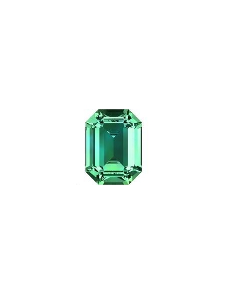 Rectangle 18X13mm Emerald foiled  Octogone 18x13mm (4610)- 1