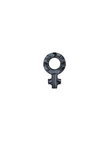 Female symbol 18x11,5mm Cr si night  Female & male Pendants- 1 Female symbol 18x11,5mm Cr si night  Female & male Pendants- 1