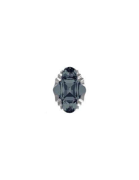 Oval tribe19x14mm graphite l chrome  Oval tribe - 1 Oval tribe19x14mm graphite l chrome  Oval tribe - 1