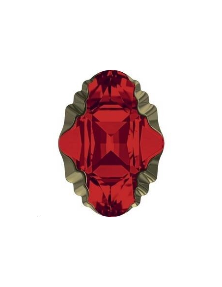 Oval tribe19x14mm l siam met l gold  Oval tribe - 2