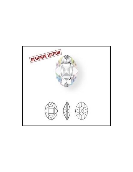 Oval tribe19x14mm l siam met l gold  Oval tribe - 3