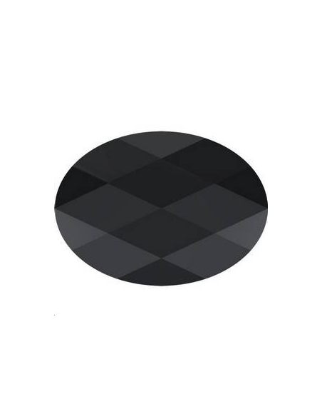 Perle ovale 14x10mm Jet  Perles ovale 14x10mm- 2