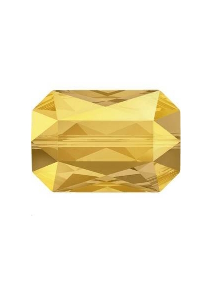 Emerald cut bead 14x9,5mm C mt sun  Perles taille émeraude  Swarovski (5515)- 1 2