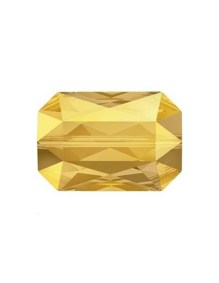 Emerald cut bead 14x9,5mm C mt sun  Perles taille émeraude  Swarovski (5515)- 2