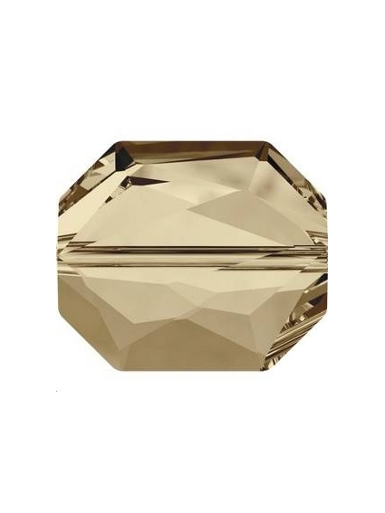 Perle graphic 12x10MM Cr go shadow  Perles graphic Swarovski (5520)- 1 2