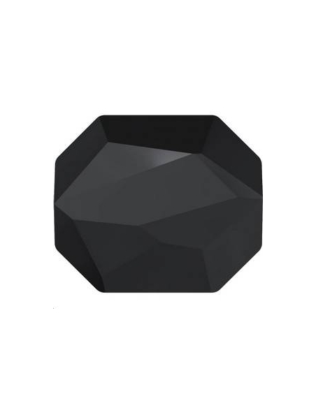 Perle graphic 18x15mm jet  Perles graphic Swarovski (5520)- 2 Perle graphic 18x15mm jet  Perles graphic Swarovski (5520)- 2