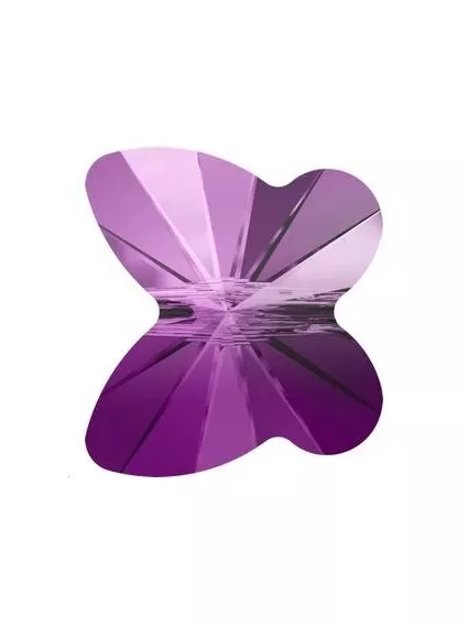 papillon 10mm Amethyst blend  Papillons 10mm- 1 2