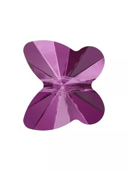 papillon 10mm Fuchsia  Papillons 10mm- 1 2
