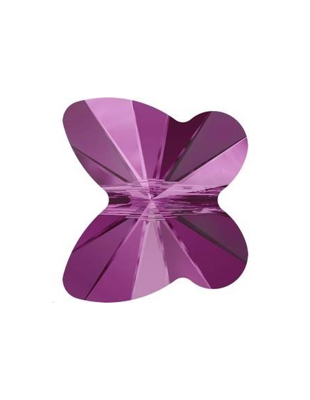 papillon 10mm Fuchsia  Papillons 10mm- 2 papillon 10mm Fuchsia  Papillons 10mm- 2