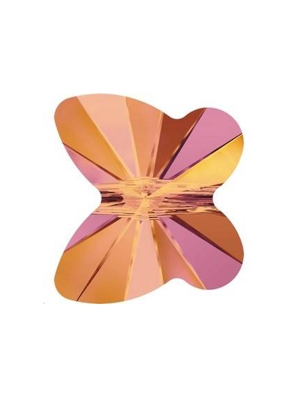 papillon12mm crystal astral pink  Papillons 12mm- 1 2