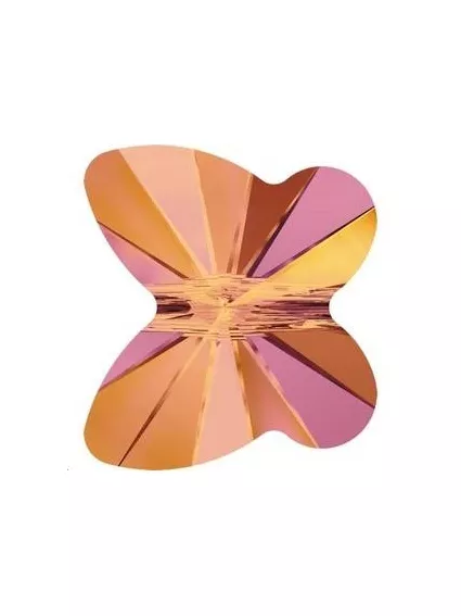 papillon12mm crystal astral pink  Papillons 12mm- 1 2