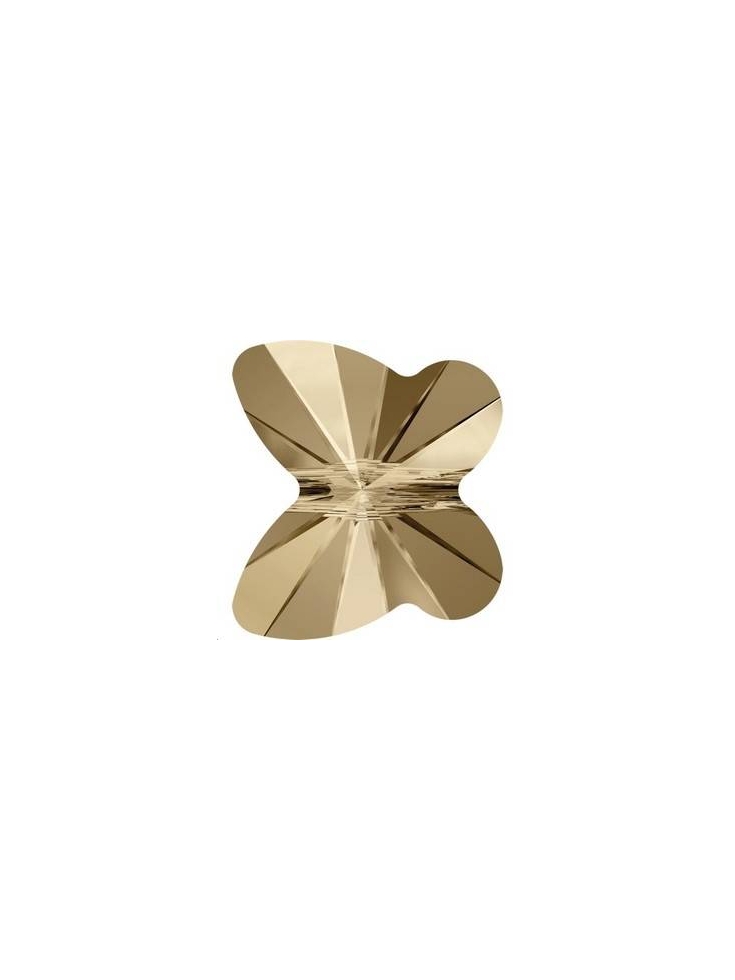papillon 12mm Crystal golden shadow  Papillons 12mm- 2