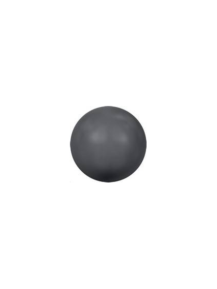 Nacre ronde 12mm dark grey  Nacrées ronde 12mm- 1